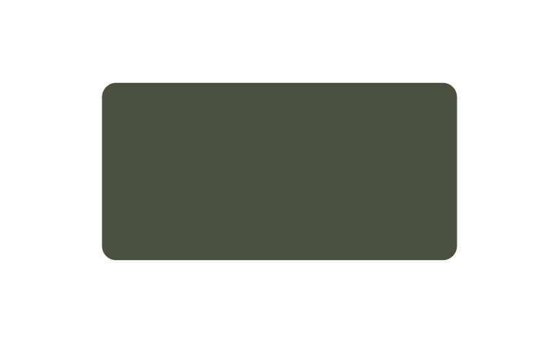 Arch brand color swatch dark olive green, Evergreen theme name