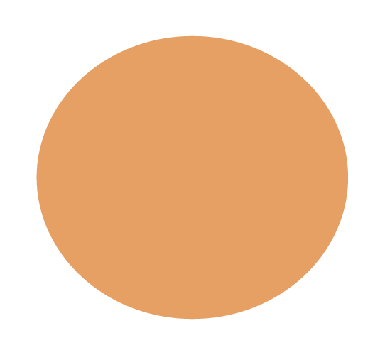 Picnic brand color swatch in soft orange mustard
