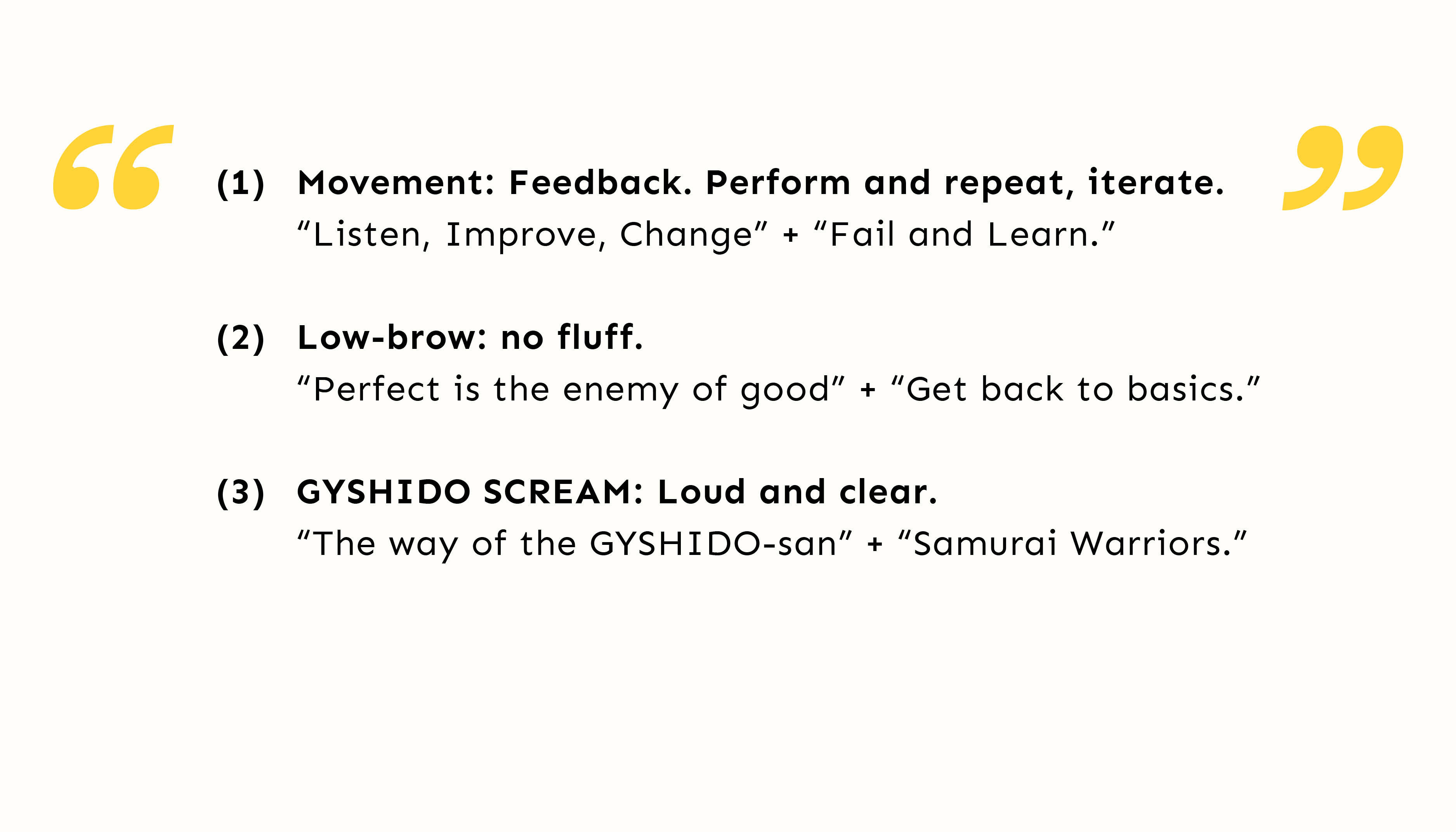 GYSHIDO Logotype